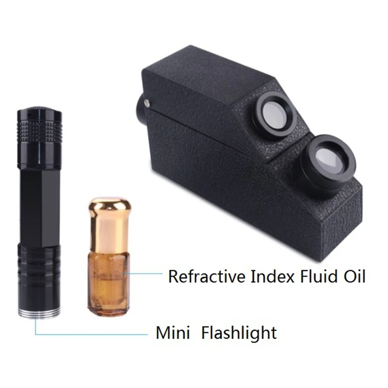 Драгоценный камень Рефрактометр 1 30-1 81 диапазон RI драгоценный с монохромным