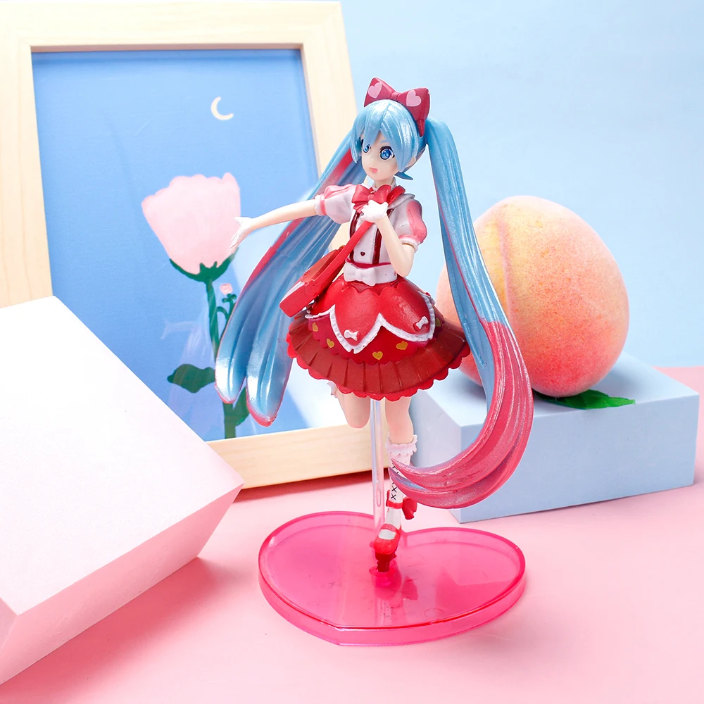 15 см обувь для косплея Аниме красная Детская одежда синего цвета волос Сакура