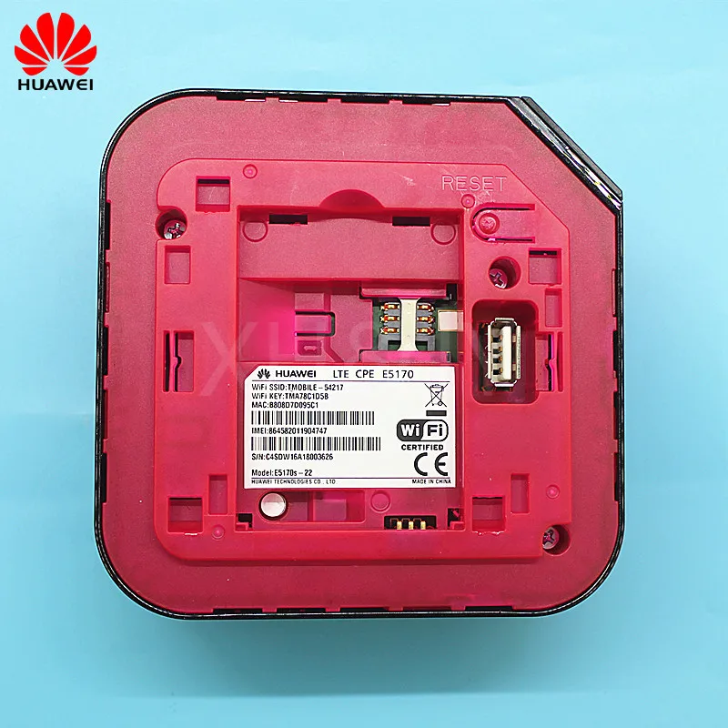 Разблокированный б/у Huawei E5172 E5172As 22 E5170 E5170s с 4G антенной 100 Мбит/с LTE WiFi роутер ключ CPE