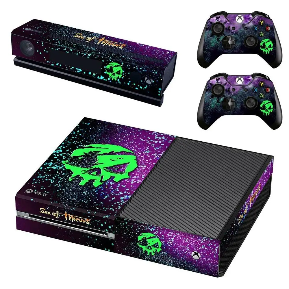 Морские воры наклейки s для xbox one виниловые на кожу Pegatinas консоль Kinect два