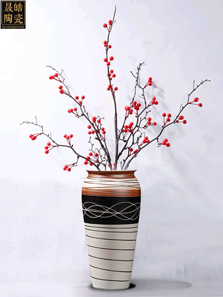 Креативная ваза фарфоровая современный дизайн Настольная Ваза для улицы