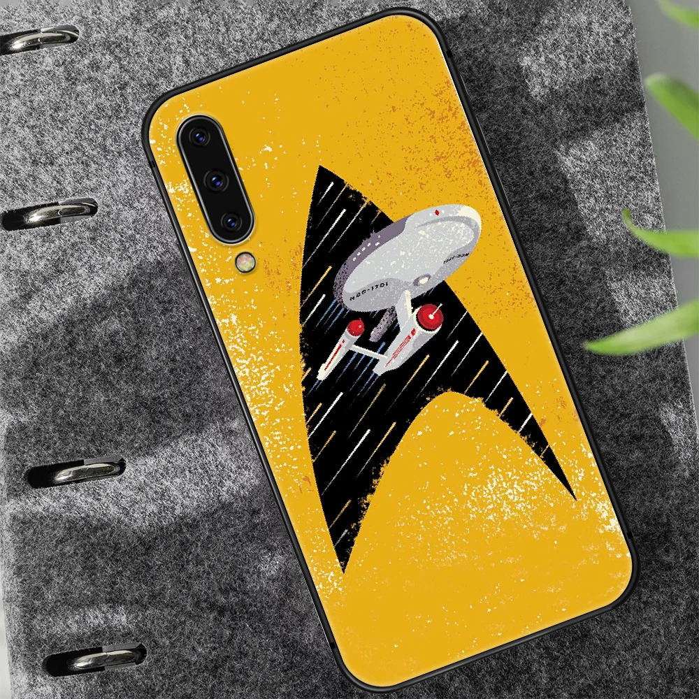 

Star Trek Phone Case Cover For Samsung Galaxy A10 A11 A20 E A21 A30 A40 A41 A50 A51 A70 A71 A81 S 4G 5G black Cover Painting