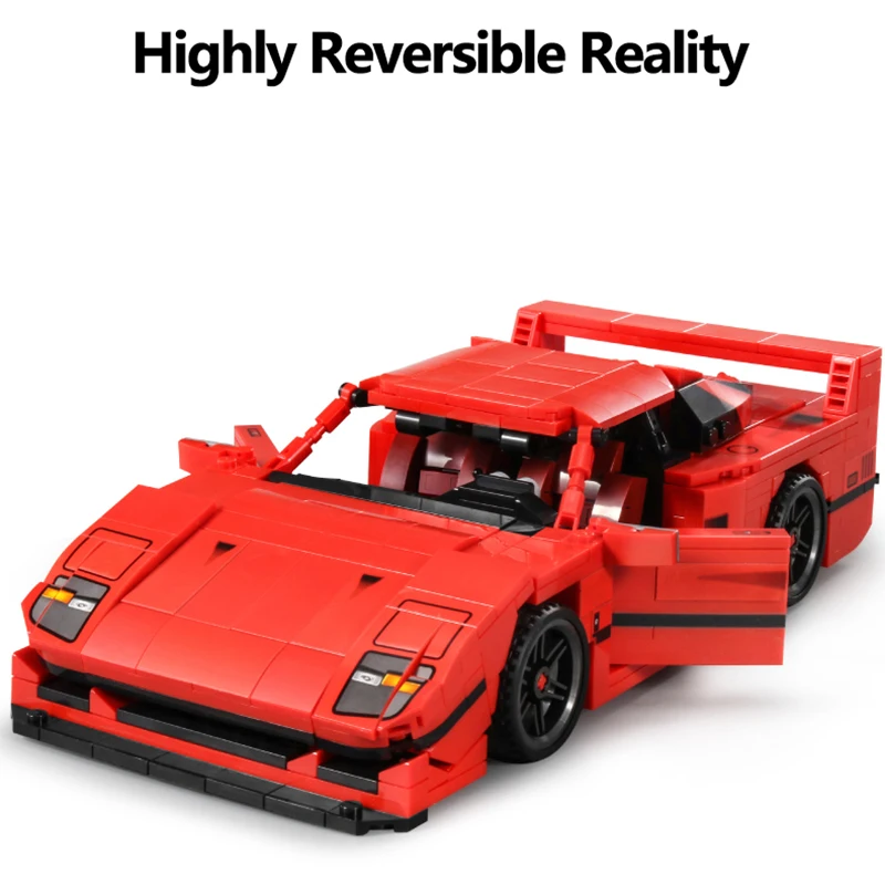 SY блочный город гоночные автомобили строительные блоки модель супер скоростных