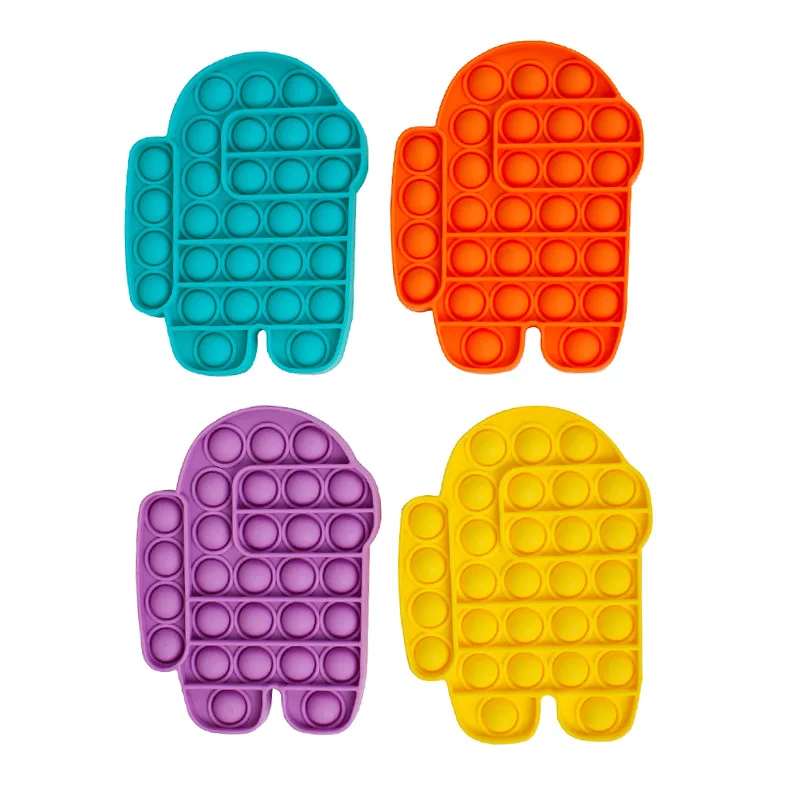 

Игрушка антистресс Push Pop, антистресс, краб, осьминог, динозавр