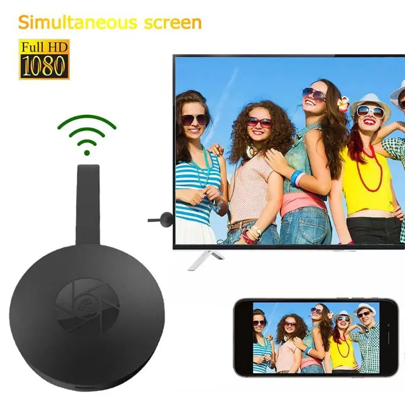 Mirascreen G2 Беспроводная HD ТВ-палка портативный HDMI 1080P WiFi дисплей ключ приемник беспроводной адаптер
