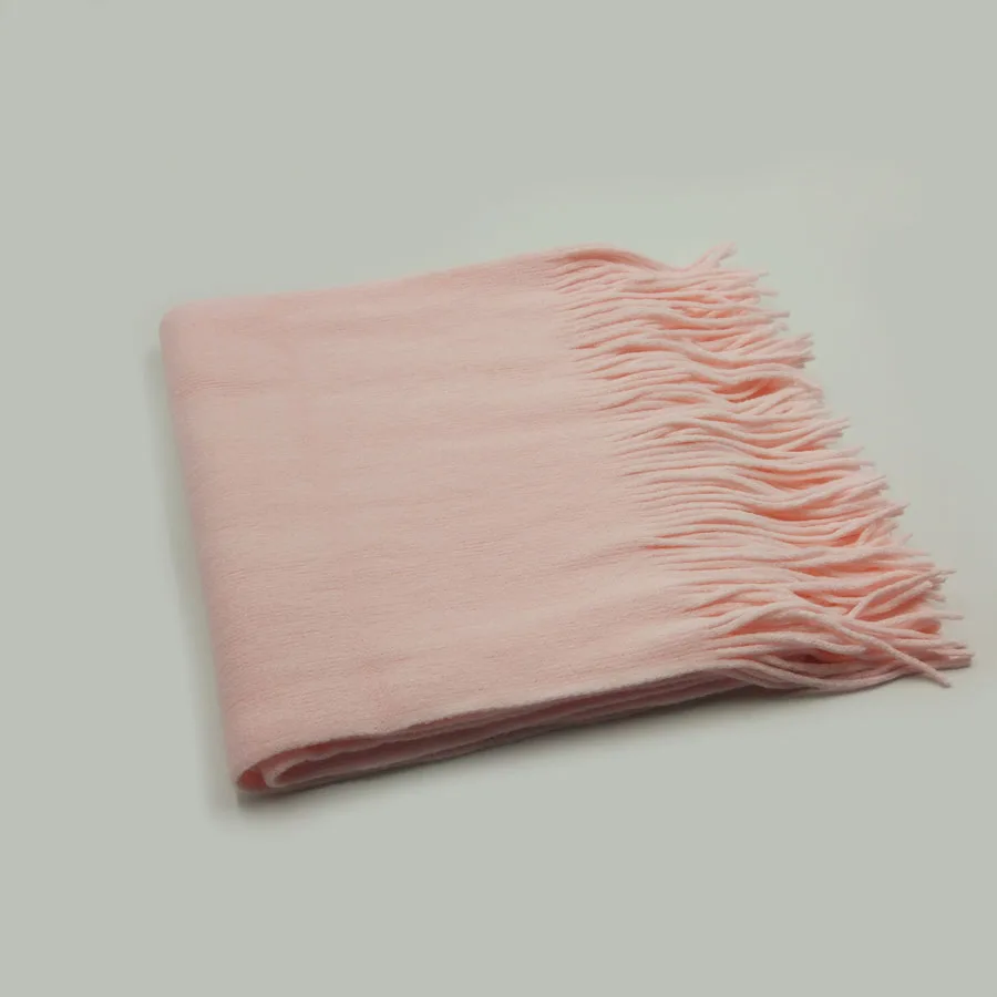 18 цветов женский розовый кашемировый шарф Зимний теплый Пашмина из мягкой ткани