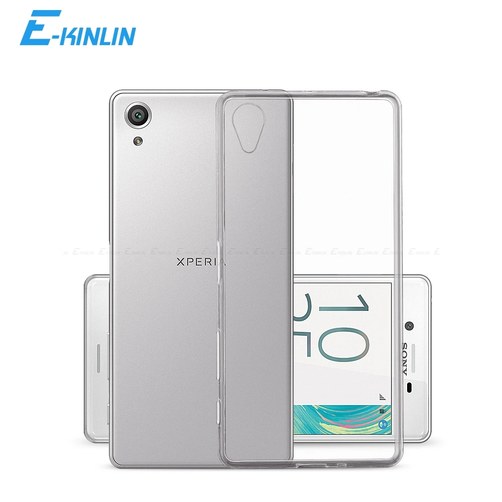 Прозрачный мягкий силиконовый чехол из ТПУ для Sony Xperia 1 5 10 II XZ3 XZ2 XZ X XA XA1 XA2 Plus Ultra L1 L2