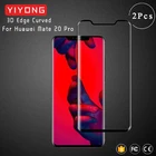 Изогнутое 3d-стекло YIYONG с закругленными краями для Huawei Mate 20 Pro, закаленное стекло, Защитная пленка для экрана Huawei Mate20 Pro, стекло с полным покрытием