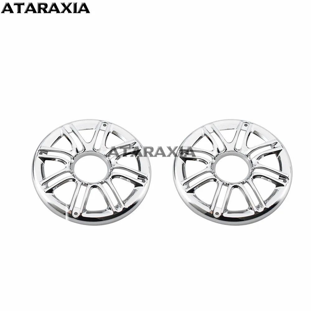 Накладка на переднюю колонку 6 дюймов хромированная 3D подходит для Harley Touring Electra