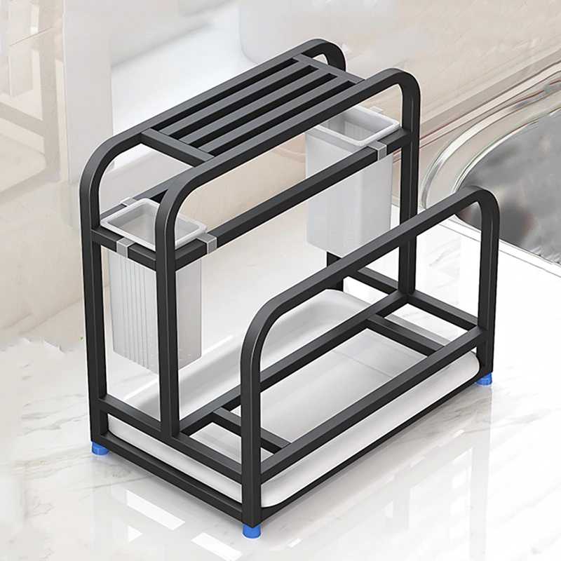 

Стойка для хранения ножей и столовых приборов 4 в 1