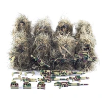 building blocks military special soldier figure camouflage colour ghillie suit sniper accessories weapon kids toys