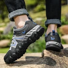 Мужские уличные летние альпинистские походные ботинки, размер 38-48, противоскользящие Горные ботинки, сетчатые дышащие рыболовные кроссовки