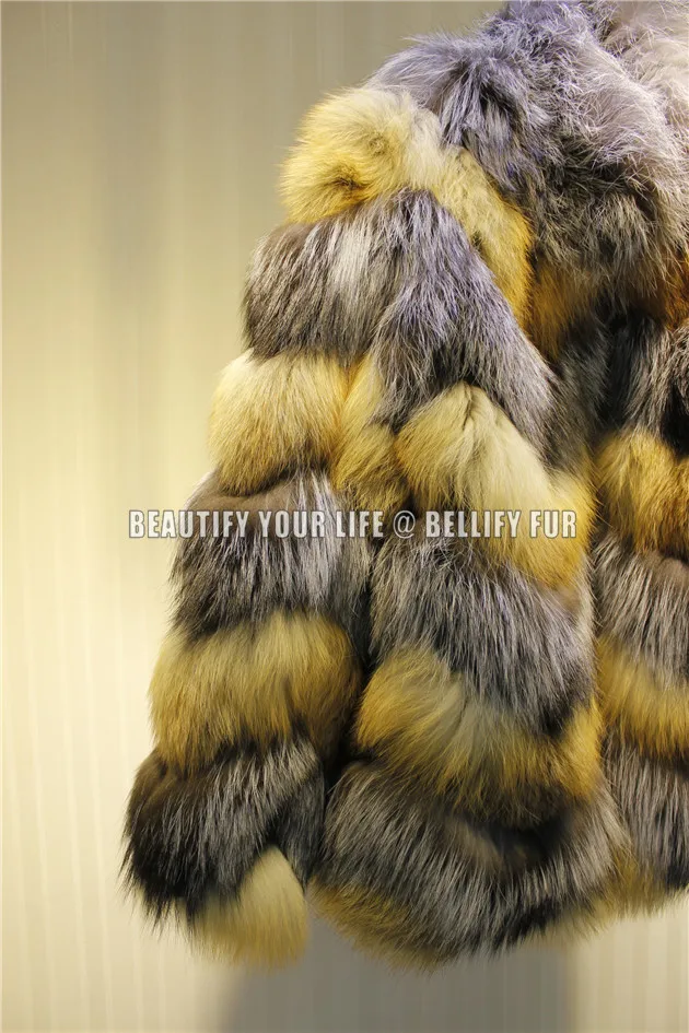 Европейские куртки и пальто из натурального красного лисьего меха в русском