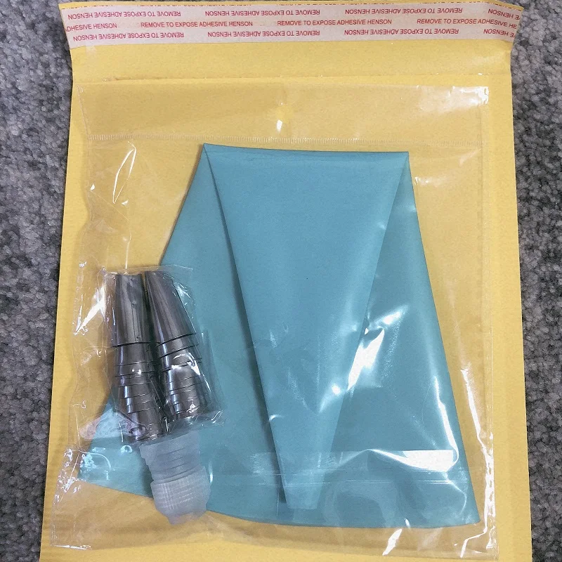 

WBBOOMING 26pcs/set Stainless Pastry Bag &Nozzle DIY Cake Tool Reusable Baking Kitchen Tool 24 Nozzle+1 Rotary Union+ 1 Bag