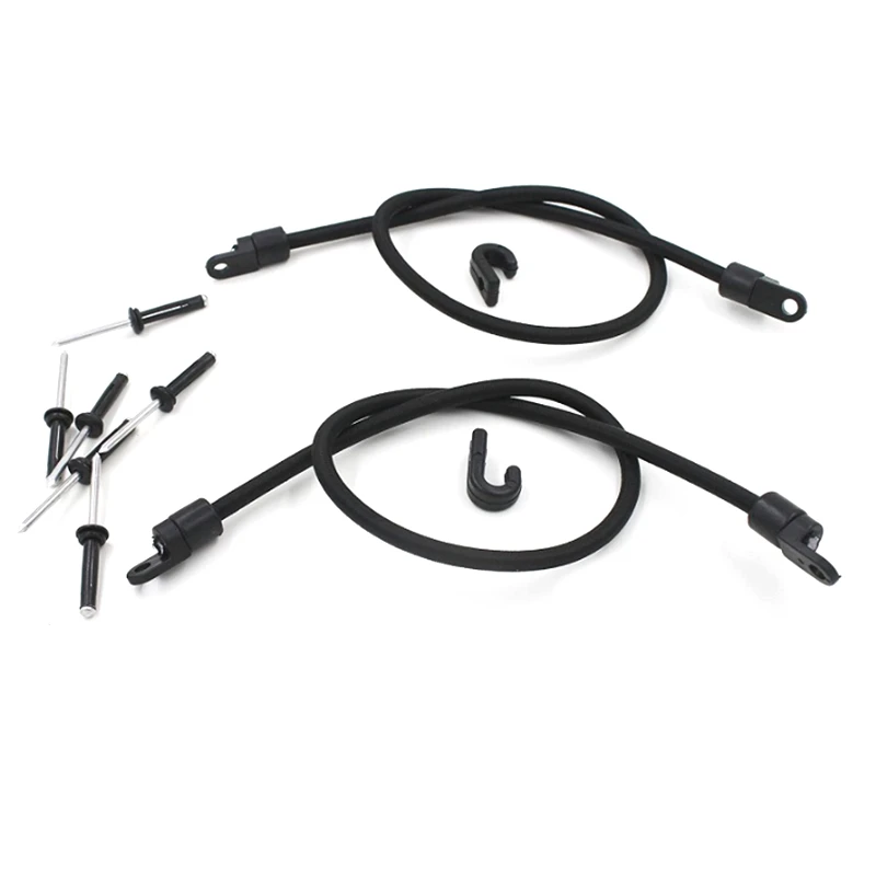 

ELOS-Kayak Mooring Deck Outfitting Fishing Rigging Kit Accessories Nylon Lightweight and Easy to Carry