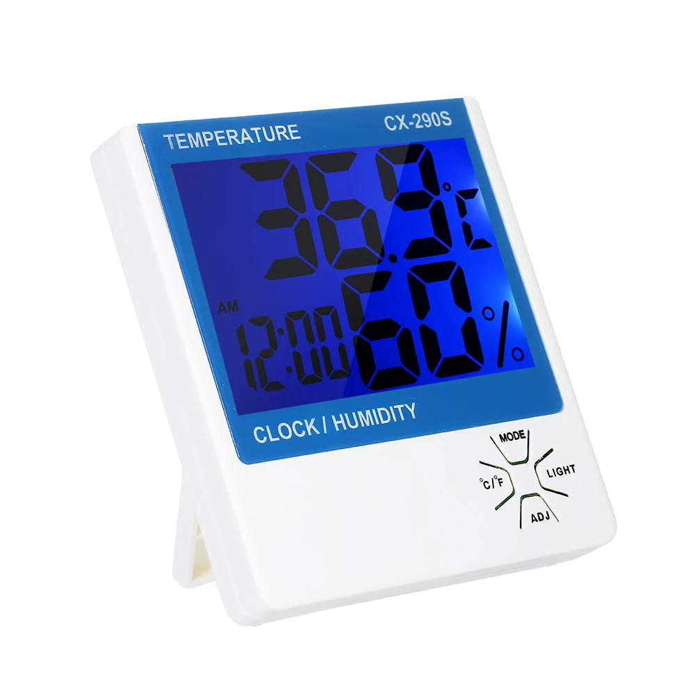 Комнатный термометр-гигрометр метеостанция цифровой измеритель температуры