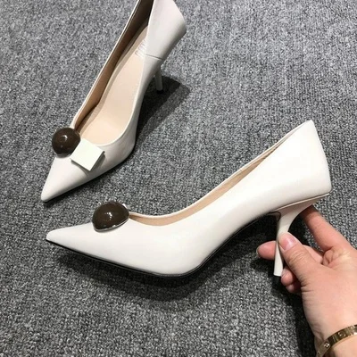 

Single shoes women 2021 autumn new fashion pointed stiletto sexy all-match single shoes women