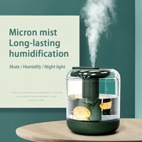 transparent small humidifier usb charging large capacity air purifier for household silent sprayer