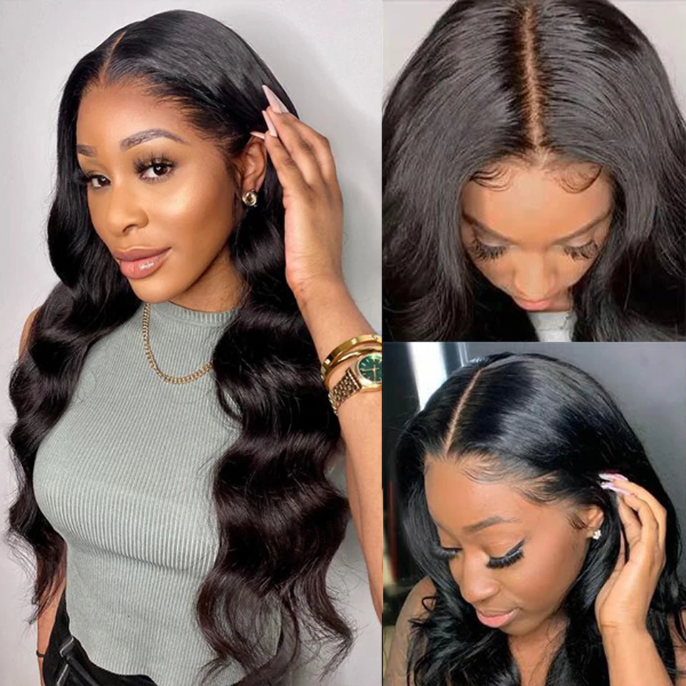 30 Inch Lace Front Wig Body Wave Lace Front Wig T Part Lace Frontal Wig Brazilian Lace Front Human Hair Wigs For Black Women