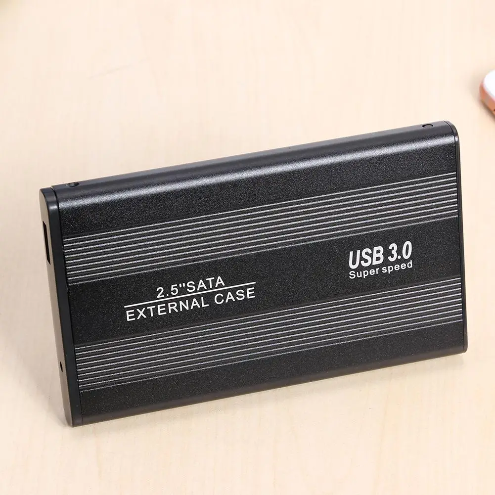 USB 3 0 для SATA 2 5 дюймов SSD корпус жесткого диска 6 Гбит/с Алюминиевый сплав и ABS