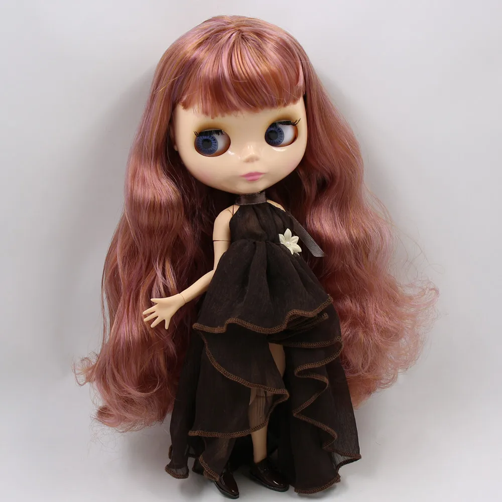 ICY Blyth Кукла № 2 глянцевое лицо натуральная кожа суставное тело 1/6 BJD Специальная цена 1/4 BJD, Pullip, Jerryberry, Licca игрушка подарок