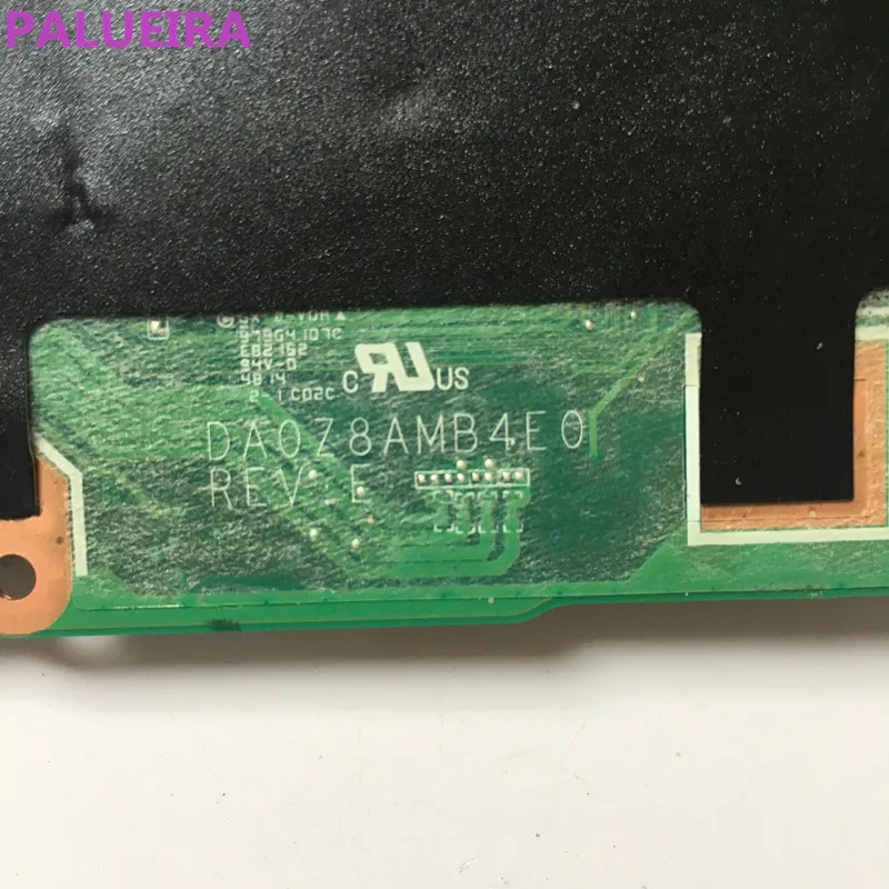 PALUBEIRA для ACER ES1-411 материнская плата для ноутбука ES1-411 с процессором DA0Z8AMB4E0 Протестировано хорошее