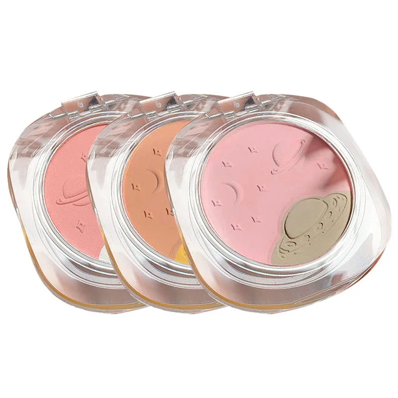 

1 Pcs Two-tone Matte Blush Repair Powder Waterproof Sweatproof Long-lasting Create Three-dimensional Makeup Wholesale TSLM1