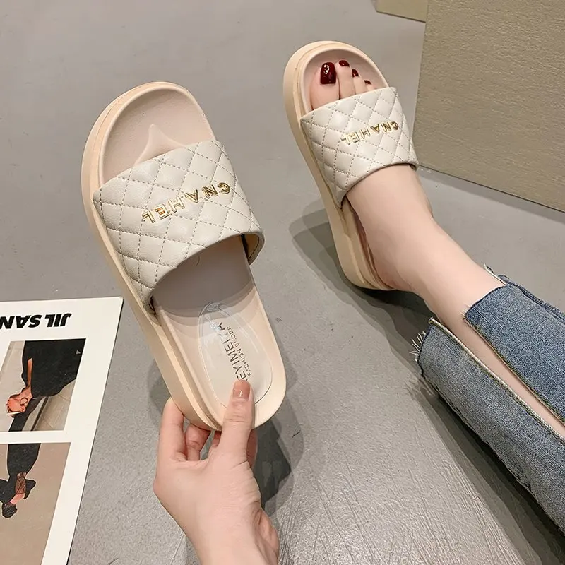 

Summer Women Shoes Casual Increase Cushion Sandals Fashion Platform Sandal for Women Breathable Outdoor Walking Slippers 2021