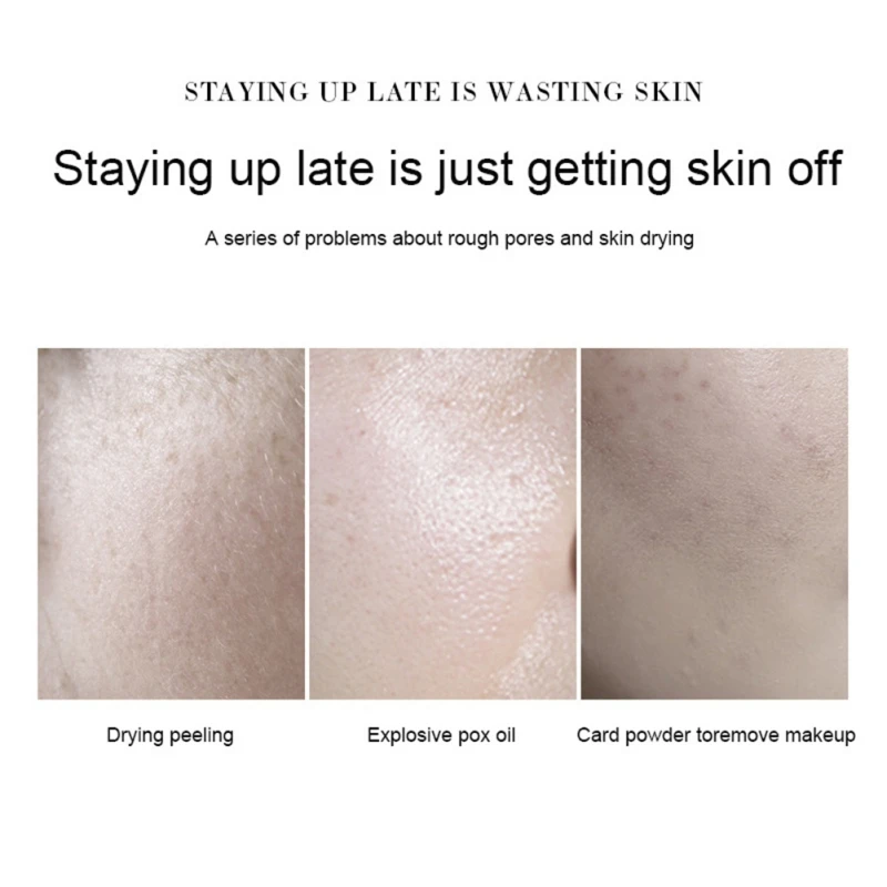 Глубокое наполнение не чистый спальный маска коллагена эластина питает и