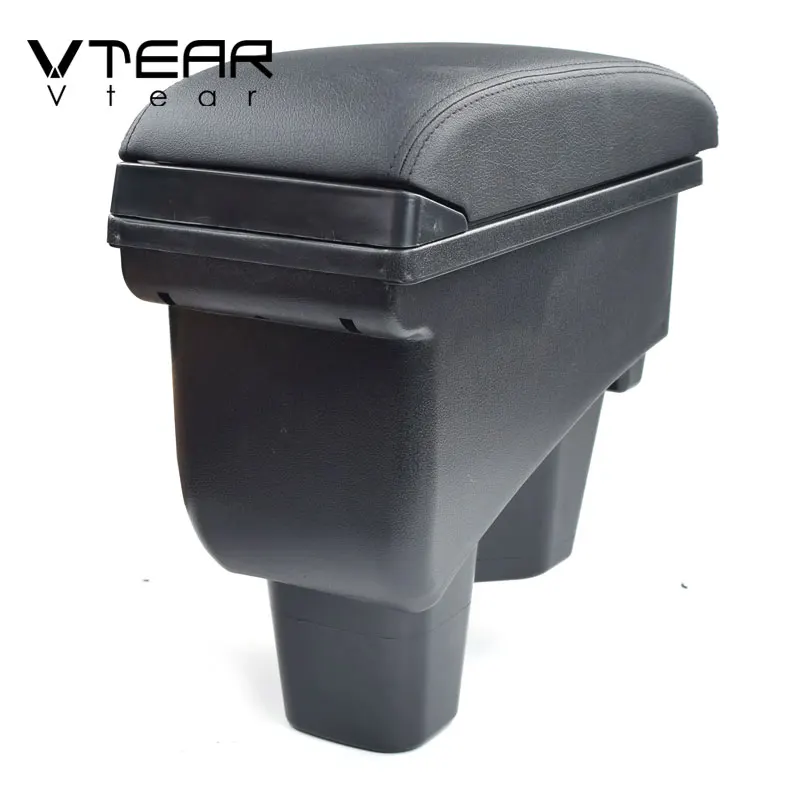 vtear for honda city accessories armrest box car styling arm rest center console interior part decoration storage box automobile free global shipping