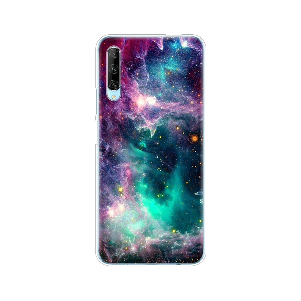 for huawei y9s phone case on huawei y9 S back cover bumper etui coque silicone tpu soft full protection shockproof