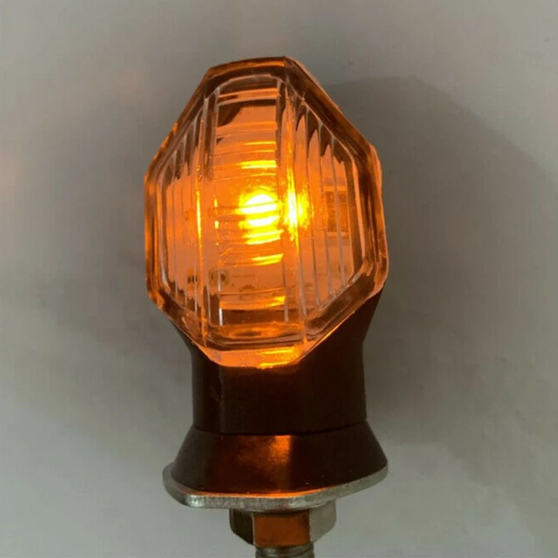 12V мотоциклетный мигающий сигнальные лампы индикатор светодиодный e-образный DRL