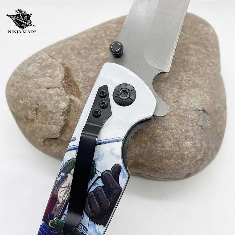 Складной нож пиратский король курильщик белый охотник Jackblade Туризм Кемпинг Jackknife