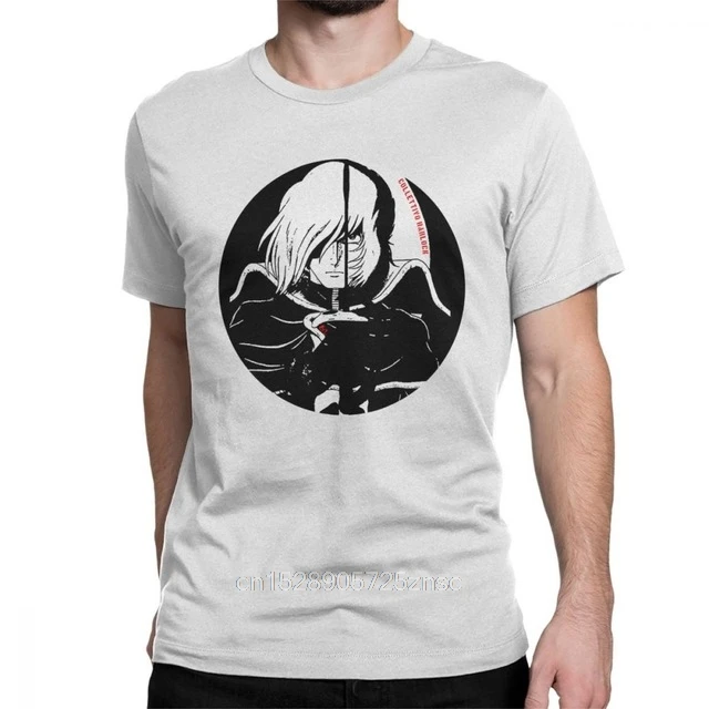 Мужские футболки Phantom Space пиратский капитан харлок манга Аркадия аниме Чистый