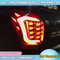 car accessories for subaru forester taillights full led tail light rear lamp drlbrakeparksignal 2013 2014 2015 2016