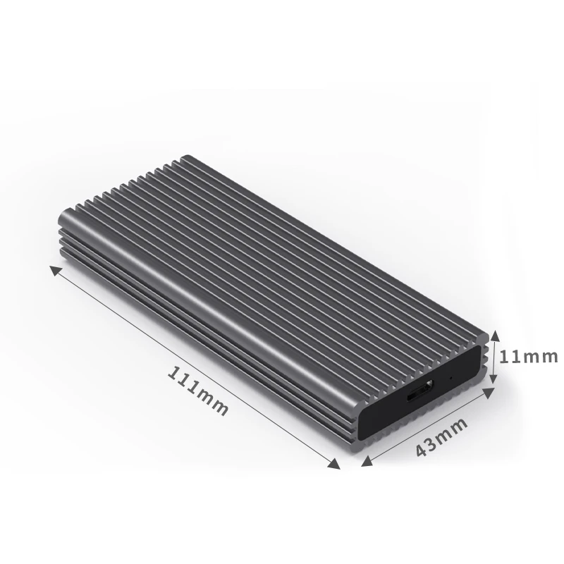 M.2 SSD Корпус SATA B + M ключ NGFF к USB 3 0 Алюминиевый адаптер 10 Гбит/с M2 жесткий диск