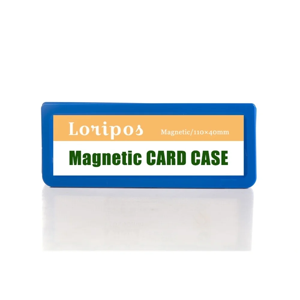 110*40mm Magnetic Frame Plastic Sign Label Holder Frames Fridge Price Talker Rack Metal Shelf Name Tag Card Case Display