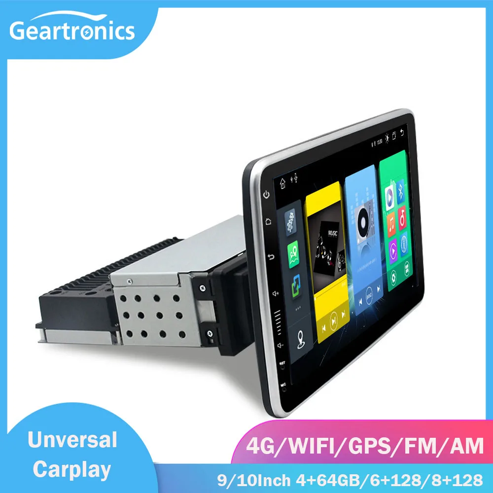 

Автомагнитола Unversal, 1DIN, Android 10, 8 + 128 ГБ, Восьмиядерный процессор, 4G, Wi-Fi, DSP, GPS, громкая связь