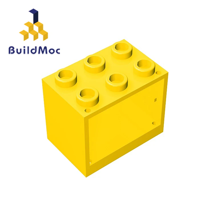 Сборные частицы BuildMOC 92410 контейнер для шкафа 2x3x2 детали строительных блоков