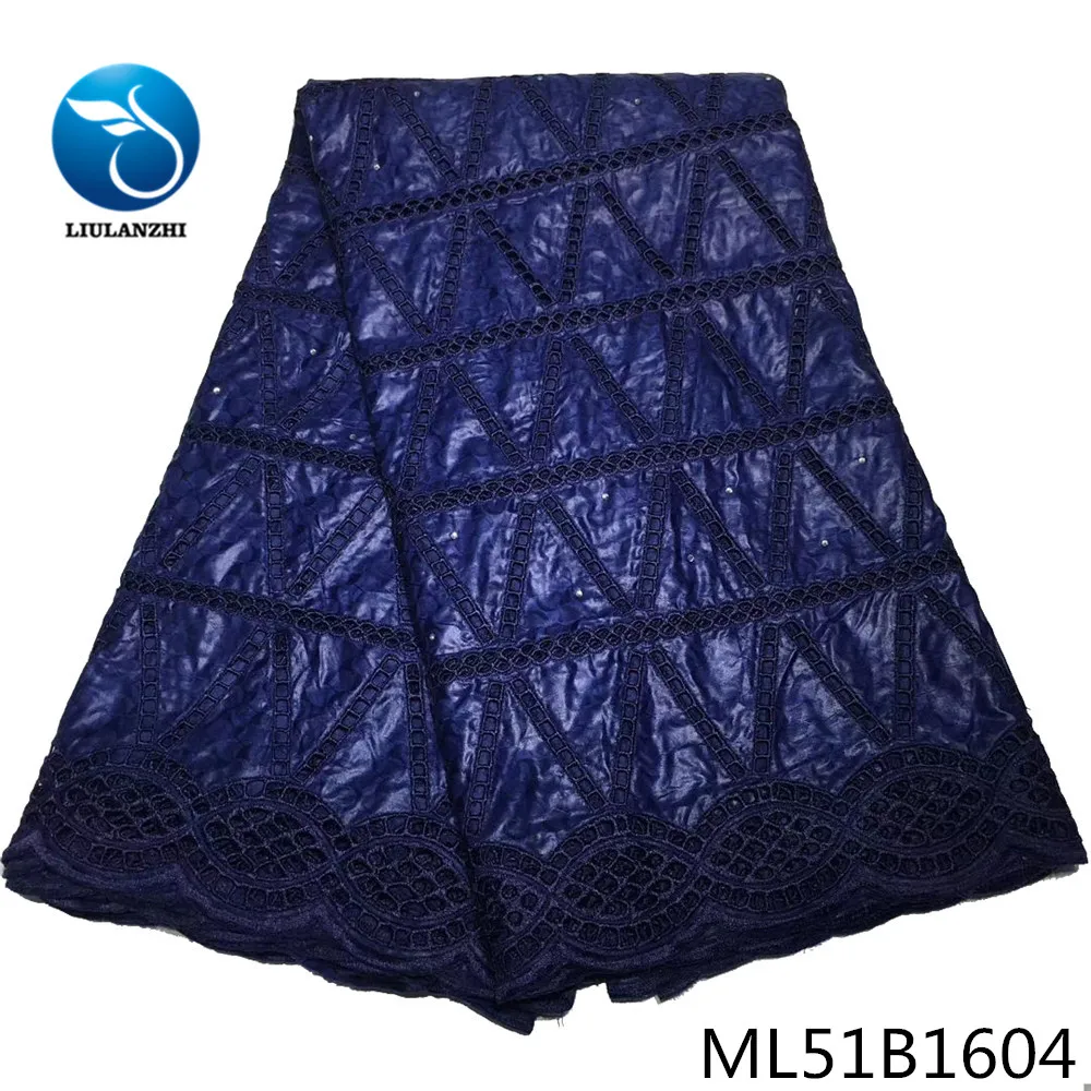 

LIULANZHI Latest Bazin Brocade Pure Cotton African Bazin Riche Tissu Jacquard Fabric for Sewing Clothes 5 Yards ML51B16