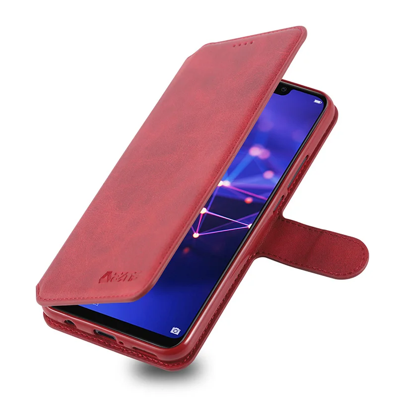 Чехол из искусственной кожи для Huawei Mate 20 Lite чехол-бумажник Mate20 с карманом карт |
