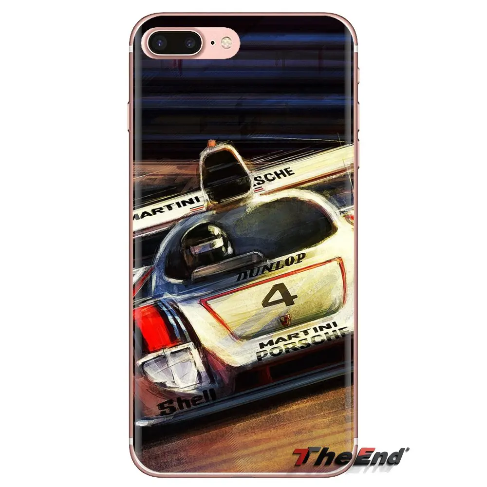 Прозрачный чехол из ТПУ для iPod Touch Apple iPhone 4 4S 5 5S SE 5C 6 6S 7 8 X XR XS Plus MAX GOP Martini Racing Colores