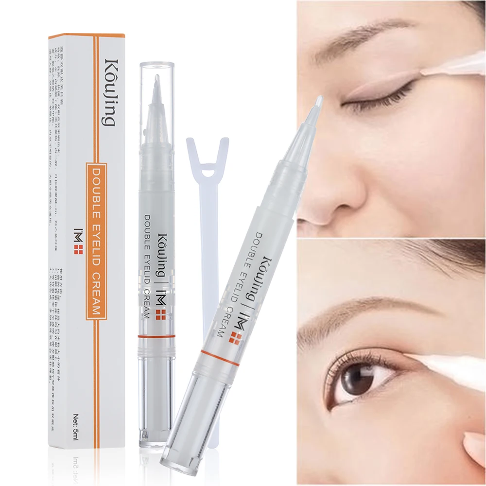 Double Eyelid Shaping Cream Lift Invisible Natural Eyelids Glue Lasting Makeup Tools Eyes Styling | Красота и здоровье