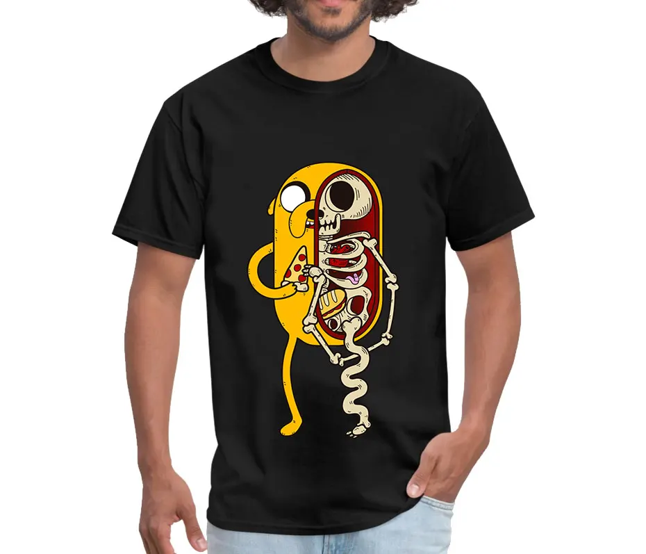Мужская футболка Adventure Time хорошая хлопковая Новая мужская Винтажная футболка с круглым вырезом