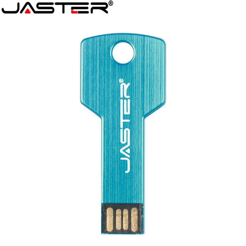 USB флеш накопитель в форме ключа JASTER водонепроницаемый 64 ГБ Флешка 32 16 флешка с