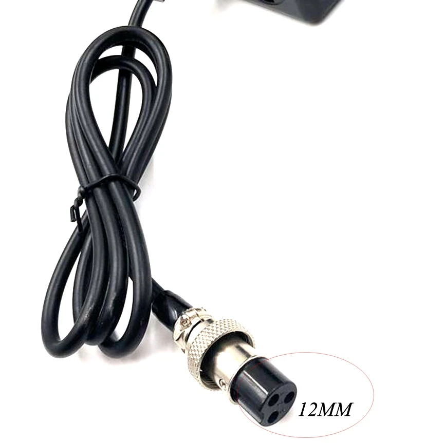 dc 67 2v 2a smart lithium battery charger adapter for wheelbarrow self balancing scooter 60v battery xlr 3 pins 12mm connector free global shipping