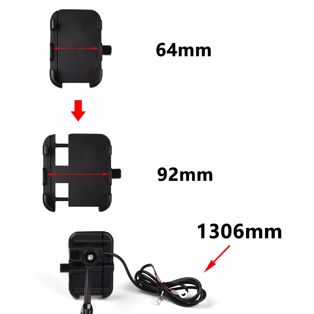 Подставка для телефона велосипедная с USB-зарядным устройством | Автомобили и