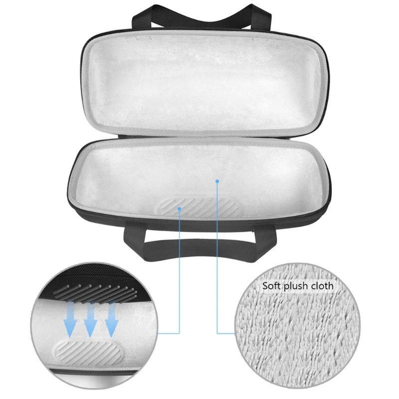 

Replacement EVA Travel Carry Hard Case Handbag Cover Box Protective Bag with Strap For -JBL Xtreme 3 Portable Speaker X6HA