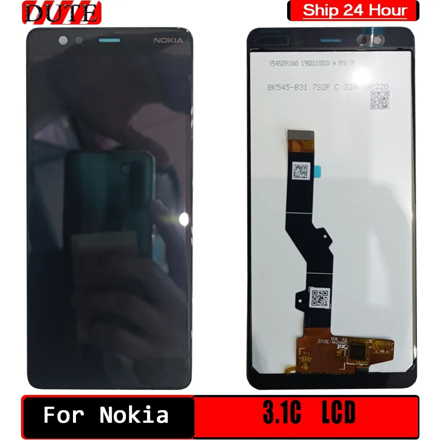 

Original display for Nokia 3.1C LCD 3.1C display touch screen replacement for Nokia display