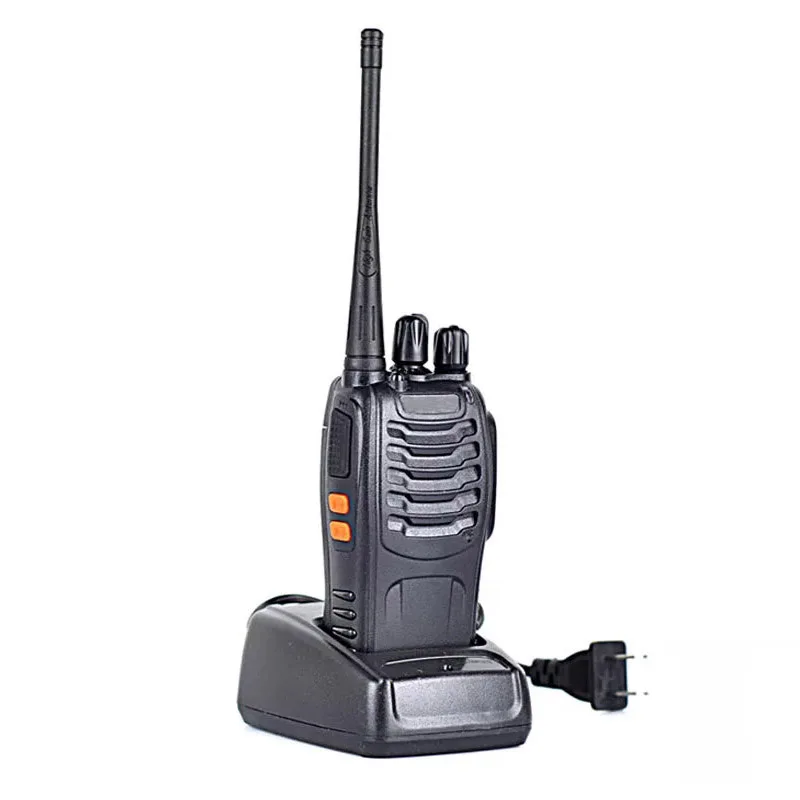 

Портативная рация BF 888S с зарядным устройством, 400-470 МГц, 16 каналов, двусторонняя радиосвязь, фотовспышка, 10 км, трансивер BF888S